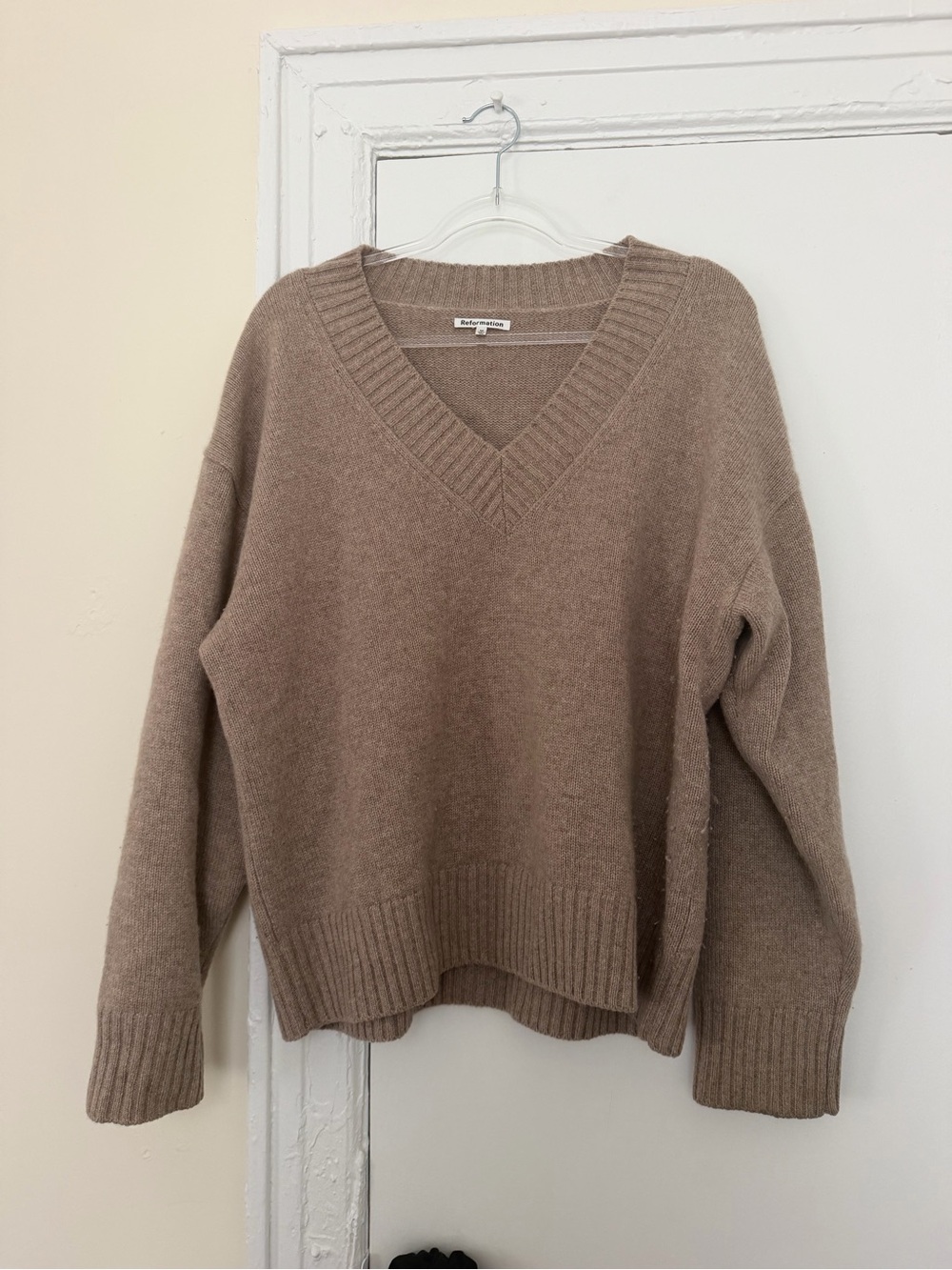 Reformation cashmere sweater